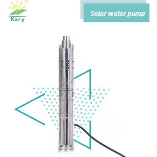 DC 24V 2000L per hour rate lift 40m solar powered submersible water pump with built-in controller yuanhua low voltage pump