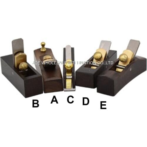 European style ebony extra small light planer, 5pcs available for choose
