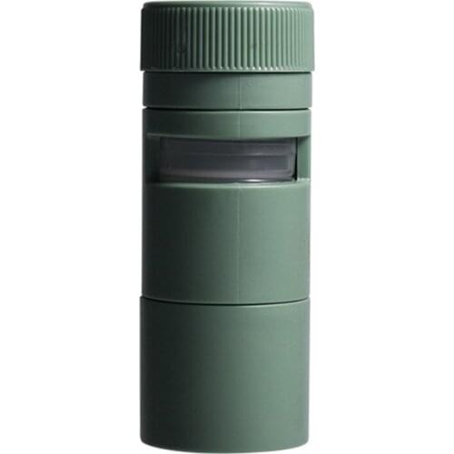 7 Days Tablet Pill Box Holder Weekly Medicine Storage Organizer Pill Crusher Container Case