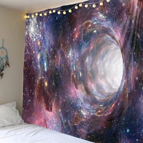Starry Universe Space Tapestry 3D Effect Decorative Wall Cloth Wall Decoration Wall Cloth Multiple sizes available