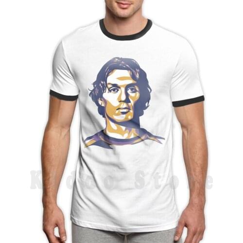 Paolo Maldini T Shirt Cotton Men DIY Print Cool Tee Bestselling Trending Viral Ball Multiplate Minimalistic Vintage Pop Art