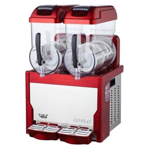 Commercial 2 Tank Frozen Drink Slush Slushy Making Machine Smoothie Maker 30L FAST SHIPPING