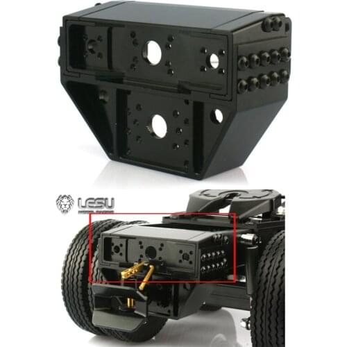 LESU CNC Metal Rear Transom Heavy for 1/14 RC TMY Truck DIY Model Car TH02396-SMT3