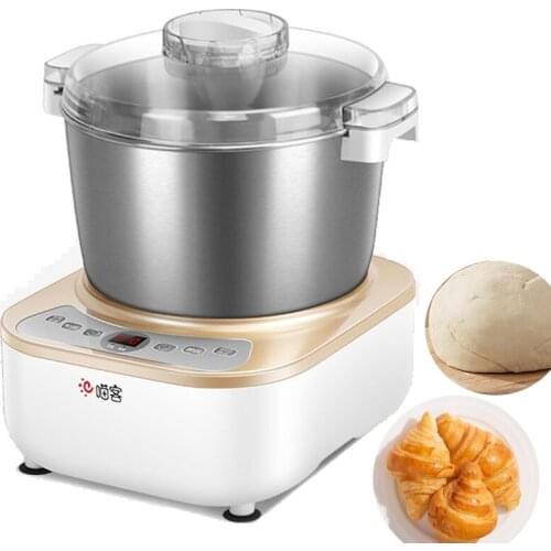 Lectric 7L flour Mixers Home pizza wake up dough Mixer stainless steel basin Bread Kneading Machine food Pasta Stirring maker