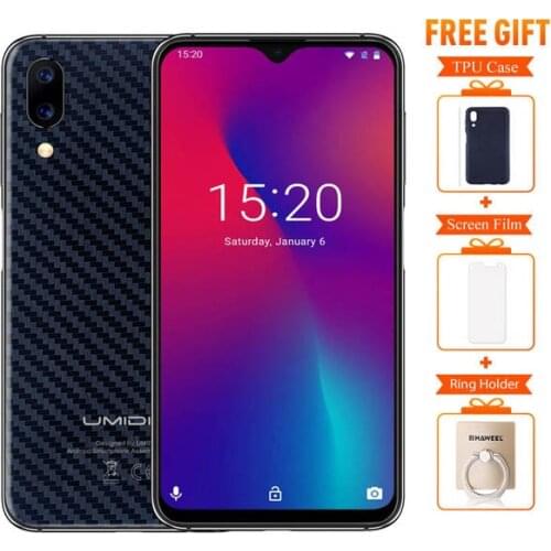 Umidigi One Max 4G Moblie Phone 4GB 128GB 6.3" Waterdrop Full-Screen Smartphone 4150mAh NFC Wireless Charger Face ID Cellphone