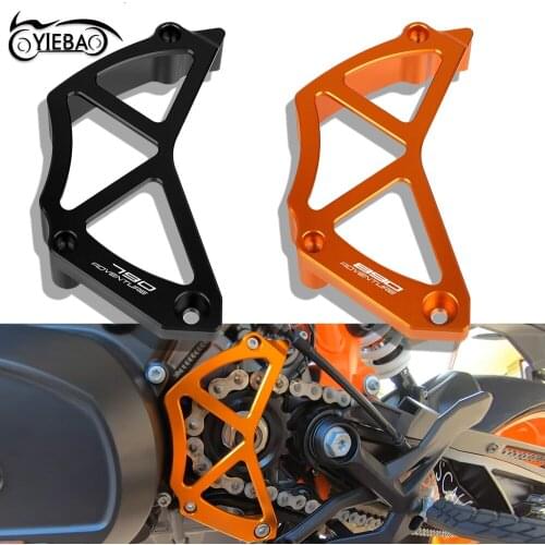 Motorcycle Accessories Aluminum Front Sprocket Chain Guaud Cover Protector For 890 790 ADVENTURE R S 2019 2020 2021 790 ADV 890