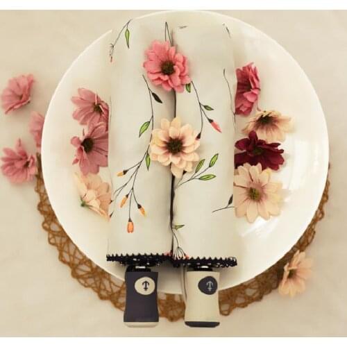 New Style Sun Umbrella Ultralight Sunshade Ladies Small Vinyl Three-folding Umbrella Flower Automatic Rain Umbrella