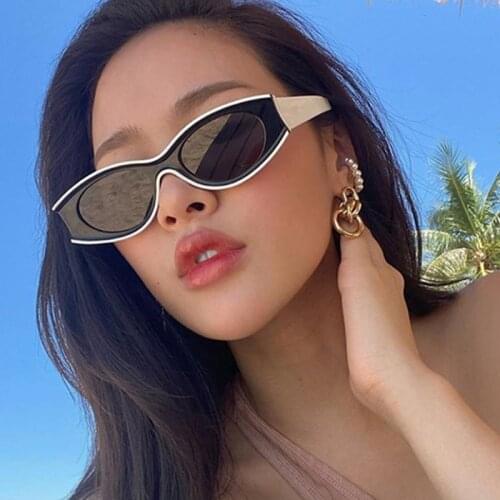 Men Fashion Square Sunglasses Women Clear Colorful Eyewear Shades UV400 Men Trending Retro Wide Legs Sun Glasses oval woman