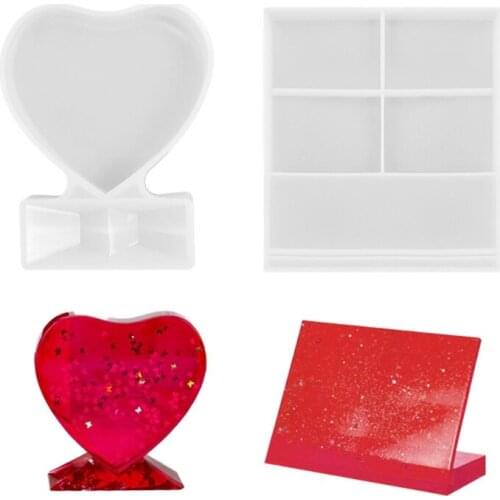 DIY Crafts Jewelry Making Tools Epoxy Resin Mold Photo Frame Casting Silicone Mould for DIY Crafts