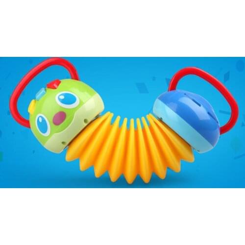 1PCS 6-12 Month Instruments Infant Toys Little Accordion Puzzle Kids Education Musical Baby Children Music Comfort Toy Gift