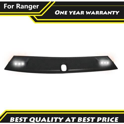 ABS Matte Black LED Roof Light Fit For Ford Ranger Raptor Wildtrak T6 T7 T8 2012-2021 Car Pickup Accessories