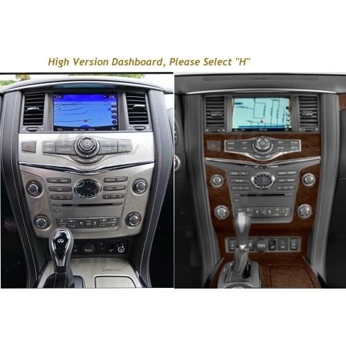 Car GPS Radio Multimedia Player For Infiniti QX80 Armada Vertical Screen For Nissan Patrol Y62 Newest Android 10.0 DSP Unit