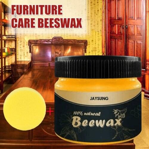 Wood Seasoning Beewax Complete Furniture Solution Care Beeswax Home Ponish Waterproof Polishing Paste Household Cleaning Tool