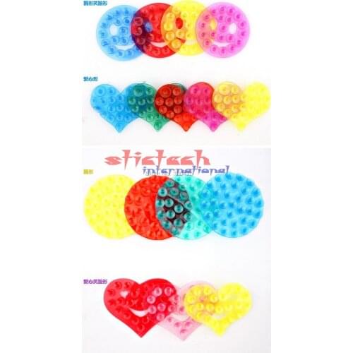 By dhl or ems 2000pcs Novelty Home Product Double Side Suction Plastic Sucker For Bathroom