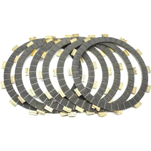 For Yamaha XV400 Virago 89-94 XVS400 Drag Star 00-17 XVS400C Classic DSC4 98-16 XV XVS 400 C Clutch Friction Plate Kit 6 Pieces
