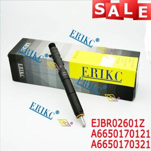 ERIKC EJB R02601Z A6650170121 Original New Common Rail Injector EJBR0 2601Z Diesel Fuel Injection EJBR02601Z for SSANGYONG