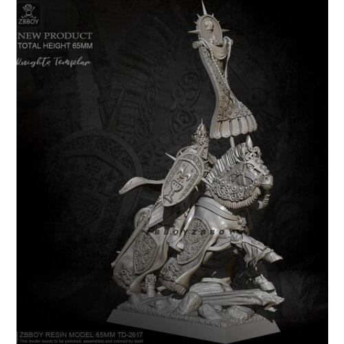 H65mm Resin figure model kits DIY toy self-assembled TD-2617