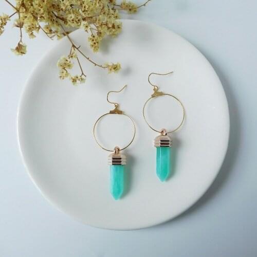 Women's Gold Earrings Hanchun China