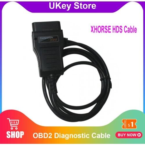 Xhorse HDS Cable OBD2 Diagnostic Cable for Honda Auto OBD2 HDS Cable with Multi langauge Diagnostic Tool Cable