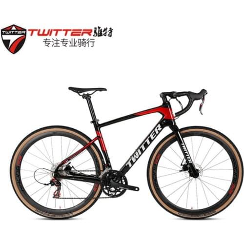 Carbon Bike Twitter Gravel Cross-Country 700CX40C 2*12-Speed Road Vehicle Axle Shaft Disc Brake Gravel Bike Bicycle