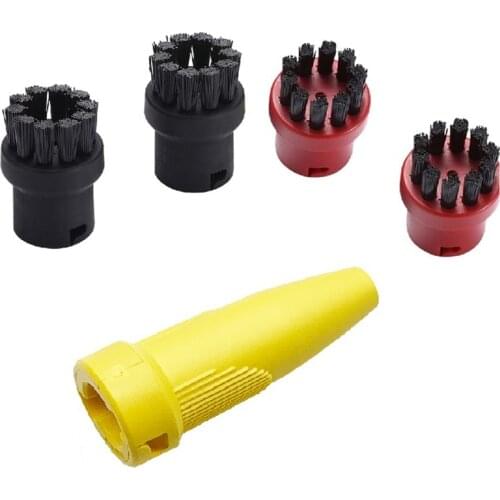 Round Brush for KARCHER SC1 SC2 SC3 SC4 SC5 CTK10 SG4/4 Etc SC Series Steam Cleaner Parts Replacement Nozzle