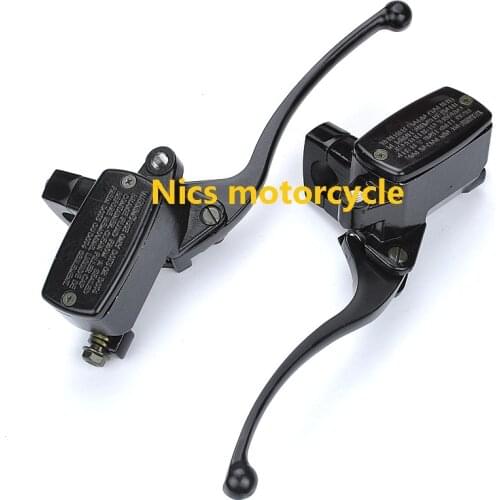 Left and right hand 7/8" Motorcycle Brake Master Cylinder Motorbike Hydraulic Brake Pump Lever For Scooter Womens motorcycle