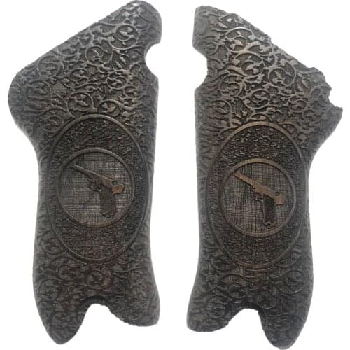 Luger P08 Roller Parabellum Special Series Luger Processing Laser Cut Wooden Grip Mod11