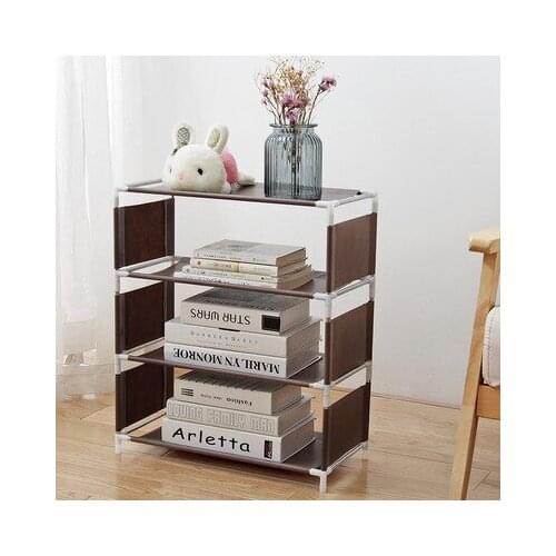 Multi-functional multi-storey shoe rack organizer Household cloth storage rack Simple dormitory provincial space rack