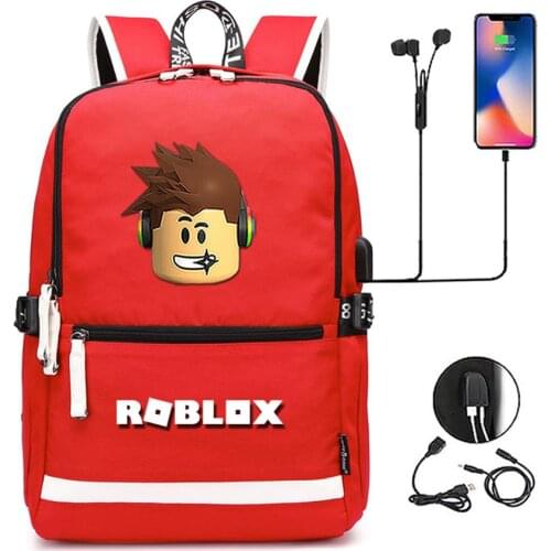 USB Fashion backpack Women Student Backpacks Printed School Bag Mochila Large Capacity Oxford Laptop childrens schoolbag