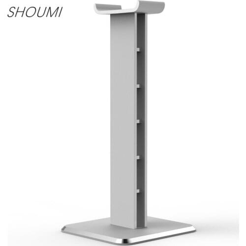 Shoumi Sticker Plastic Headphones Bracket Desk Mounted Headsets Holder Hanger On Desk Hook Gaming Earphone Sticky Display Stand