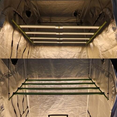 KingBrite 480W Samsung LM301H / LM301B Board 3000K 3500K Quantum Grow Light Bar