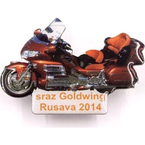 Custom Car Badge Hot Sale Electroplated Zinc Alloy Motorcycle Badges