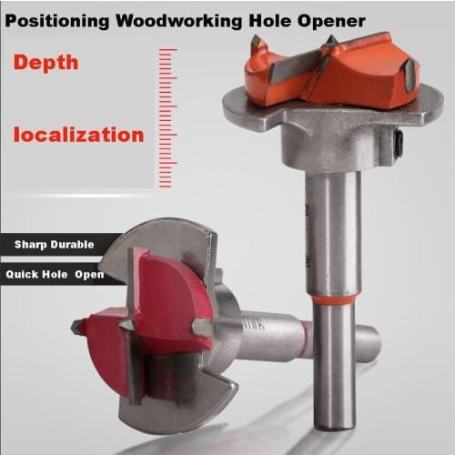 Adjustable Alloy Hole Opener Professional Forstner Woodworking Hole Saw Cutter Alloy Hole Opener 15-35mm Drill Bits