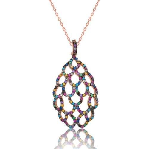 Silverlina Silver Color Lady Necklace