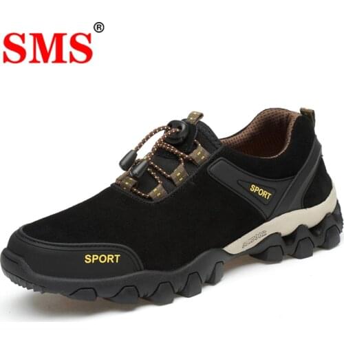 SMS Non-Slip Hiking Shoes For Men Breathable Tactical Climbing Trekking Shoes Outdoor Sneakers Sport Hunting Shoes Walking Shoes