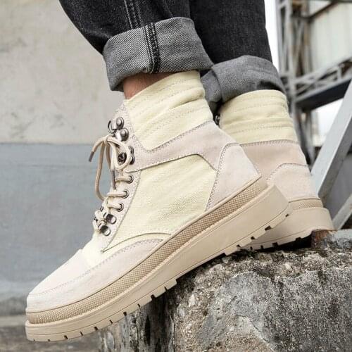 Sports wear shoe causal boots mens hot leather 2020 fashion casual tenis mens men sale man sneakers high Casual ocio top for