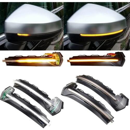 For Audi A3 S3 8V RS3 2014 2015 2016 2017 2019 2020 Dynamic Turn Signal Light Sequential Side Mirror Flowing LED Indicator