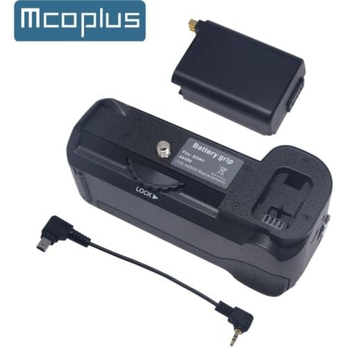 Mcoplus BG-A6500 Vertical Battery Grip for Sony A6500 Mirrorless Camera work with 1 or 2 NP-FW50 battery