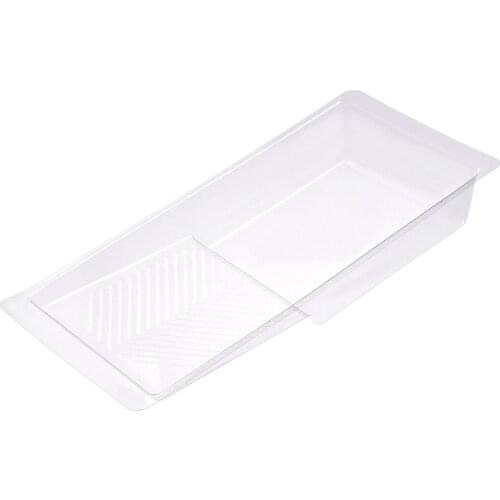 Uxcell 4 Inch Paint Roller Tray Material PP Built for 4-Inch Roller Brushes Size 305x145x36mm 12x5.71x1.42 inch (L*W*H)