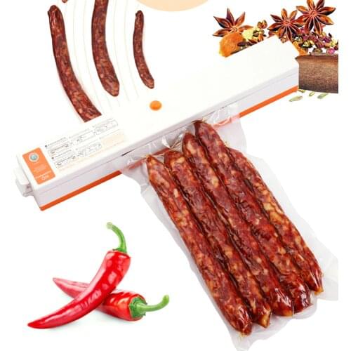 Vacuum Sealer Packaging Machine Professional Film Packer Household Food Kitchen 220V 110V Sealing Machine Including 10Pcs Bags