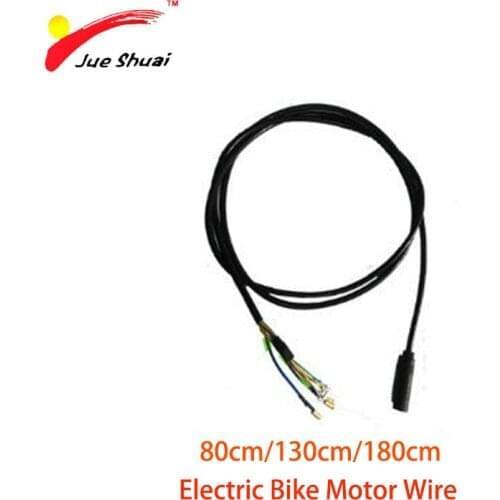 Waterproof Motor Cable 9 pin Brushless Geared Hub Motor Wire Motor Connector for Electric Bike Kit Brushless Elektrikli Bisiklet