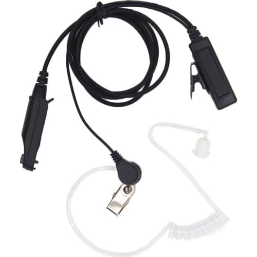 Waterproof Covert Air Acoustic Tube Earpiece Headset for BaoFeng UV-9R 9700 A-58 UV-9RPlus GT-3WP Walkie Talkie Radio