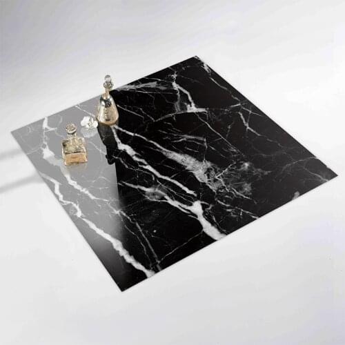 Marble Grain Floor Sticker Waterproof Self Adhesive PVC Marble Wallpapers DIY Wall Ground Decor Bathroom Kitchen Wall Sticker