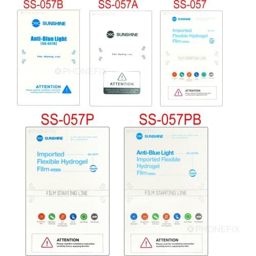 50pcs SUNSHINE SS-057 Anti-blue Film for SS-890C Screen Cutting Machine iphone ipad Film Protector Cutter Sticker