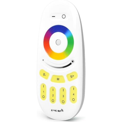 4 Zone Wireless Touch Screen FUT096 RGBW Led Remote Controller Compatible Mi-Light/Miboxer RGB RGBW Series