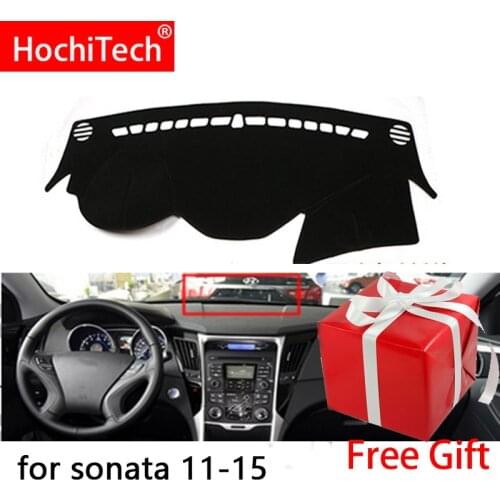 For Hyundai Sonata I45 2009-2014 Right and Left Hand Drive Car Dashboard Covers Mat Shade Cushion Pad Carpets Accessories
