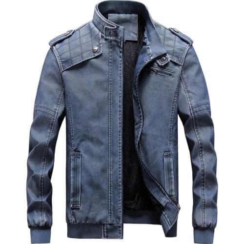 Autumn winter brand men‘s leather jacket Wintemotorcycle Leisure leather male bomber men jackets outerwear faux leather pu coat