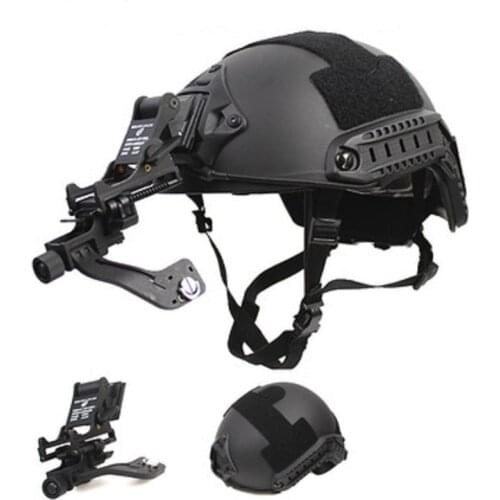 P4-0118 Nylon J-Arm Metal NVG + FAST MH Standard Adjustable Helmet