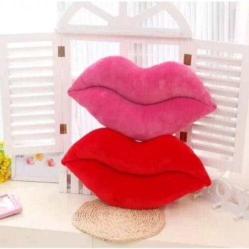 New Big Lips Cushion Pillow Stuffed Plush Toy Doll Car Seat Valentines Day Gift
