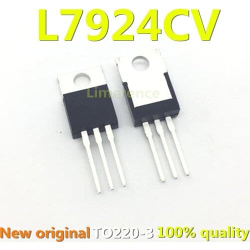 10PCS L7924CV TO-220 L7924 LM7924 MC7924 TO220 7924 new and original IC Chipset